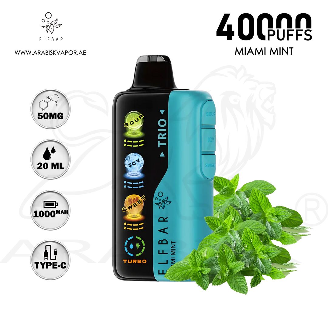 ELFBAR TRIO Miami Mint